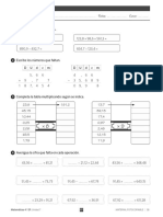 Operaciones Numeros Decimales