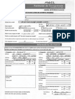 MODEL Tax Refund Form