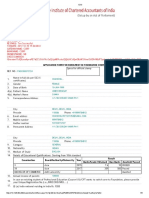 Application Form For Enrolment in Foundation Course