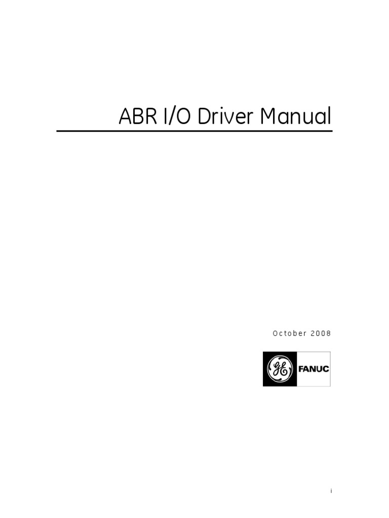 ABR I O Driver Manual PDF PDF Device Driver Component Object Model