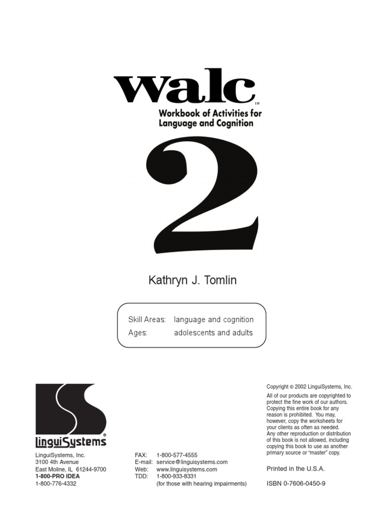 Walc 2 PDF Memory Reading Comprehension