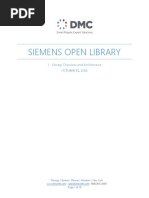 1- Siemens Open Library - Library Overview and Architecture V1.4