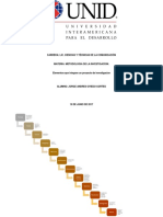 Elementos que integran un proyecto de investigación