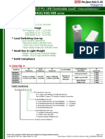 Universal Ku-Band 2LO PLL LNB (Switchable Local) - MODEL No. NJR2841E/42E/43E Series