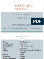 Refleksi Kasus Hemoroid