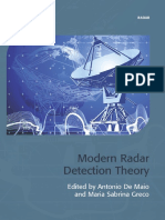 (Electromagnetics and Radar) de Maio, Antonio-Modern Radar Detection Theory-The Institution of Engineering and Technology (2016)