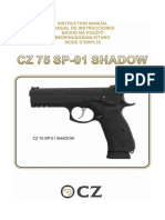 Manual de Instrucciones CZ 75 SP 01 Shadow - Es PDF