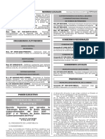 Decreto Supremo N° 016-2017-PCM - Modelo de Datos Abiertos Gubernamentales del Peru