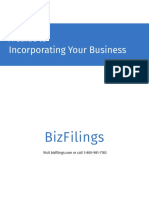 Guide to Business Structures and Incorporating