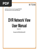 MVT-60 DVR Network View User Manual (V4.0)