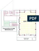 Proposed Plan OF JAMA MASJID, Dhansal: Wadu Khana