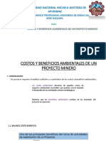 Costos y Beneficios Ambientales de Un Proyecto Minero