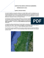 Informe de Situación Actual Manta, AASS y AAPP