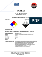 Hoja de Seguridad - Cal Hidratada-Hidroxido de Calcio.pdf