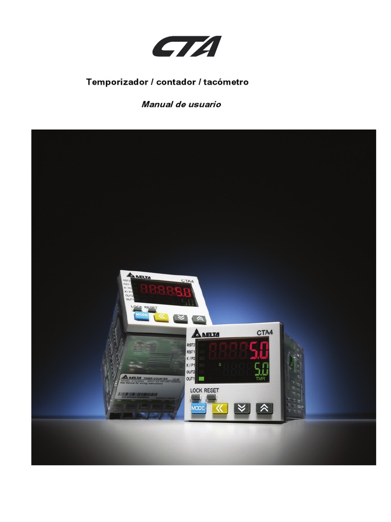 Delta Ia-Cta Cta Um en 20070509.en - Es | PDF | Transistor | Relé