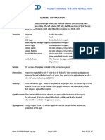 CP 0540 Project Signage Safety Signage Instructions Packaga