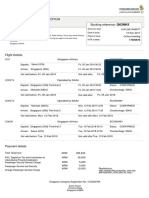 Eticket Mr Tenthly Advence Poyoh 5 Januari - 12 Februari Icn - Mdc