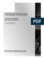 Pekerjaan Perkerasan Beton Semen (Kerusakan)