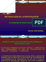 El problema, hipótesis...ppt