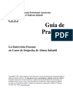 APSAC - Entervistas Forenses PDF