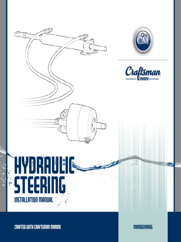 Hydraulic Steering Manual | PDF | Mechanical Engineering | Nature