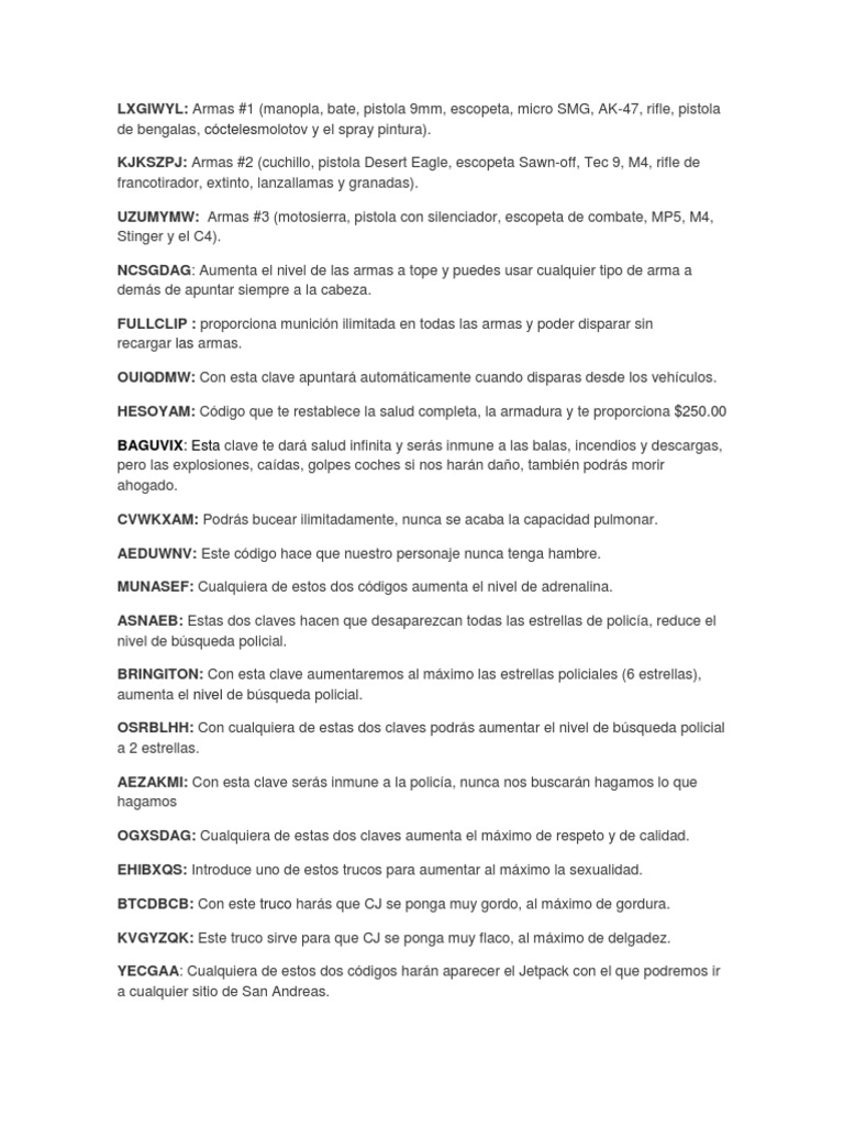 Trucos y consejos para GTA