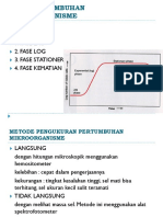 Fase Pertumbuhan Mikroorganisme