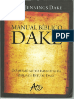 Finis Jennings Dake - Manual Bíblico Dake