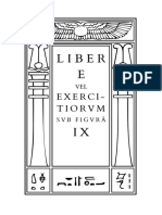 Liber E Vel Exercitiorum by Aleister Crowley