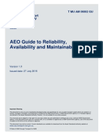 Guide to Reliability Maintainability and Availability_NSW