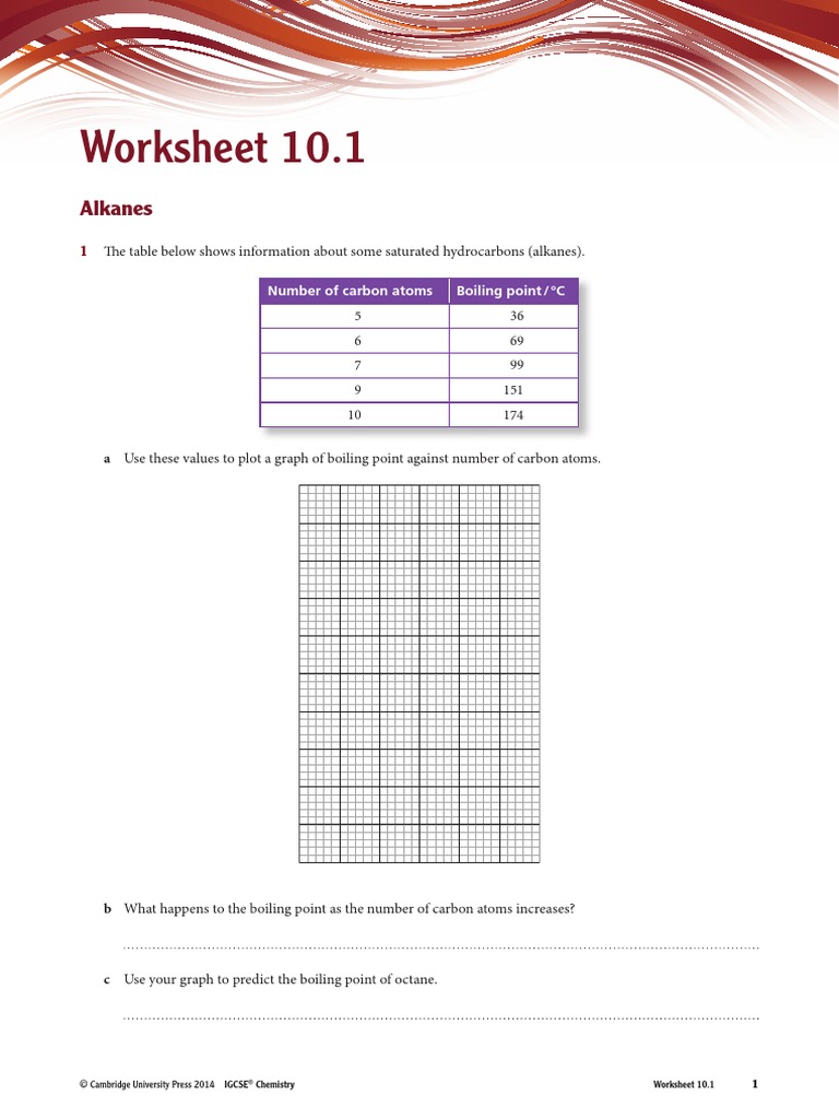 Worksheet 10.1 | PDF | Teaching Methods & Materials | Science & Mathematics