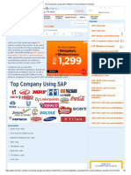 List of Companies Using SAP