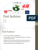 Fast fashion brands and business models