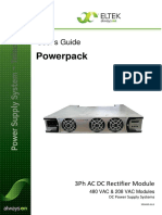 013 - UserGde - Powerpack 3PhAC DC Rectifier Mod - 2v0e PDF