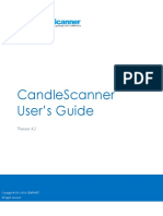 Candlescanner User'S Guide: All Rights Reserved