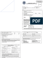 Prijavni List Za Upis Semestra Format A3