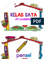 Kelas Saya Isi Penuh Barang Sekolah