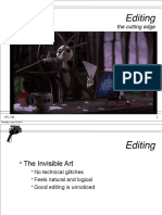 Editing: The Cutting Edge