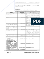 Rectif Exemple Complèt Sur Le Renseignement Du Bilan Fiscal PDF