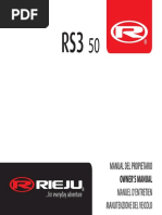 Owners Manual Rs3 50 Esp-fra-Eng-it