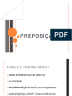 O que são e para que servem as preposições