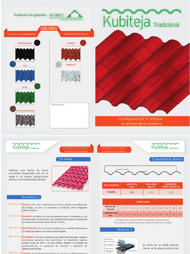 Kubiteja Catalogo Pdf