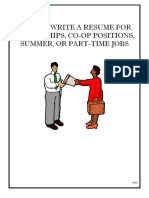 Resumes for Undergraduates.pdf