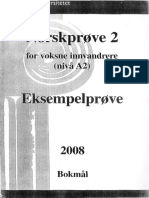 NorskPrøve A2 2008