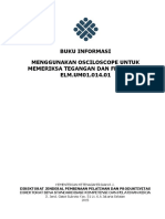 Menghidupkan dan Mempersiapkan Osciloscope