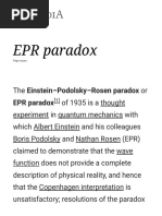 EPR Paradox