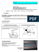 Ennoblissement: Les Apprets Chimiques Et Mecaniques Sur Les Textiles