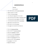 Questions (5) : 1. - Ask For The Underlined Word