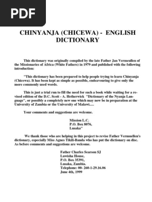 dzungu in english