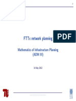 FTTX Network Planning: Mathematics of Infrastructure Planning (Adm Iii)